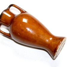GLINIANY WAZONIK hand made WOŁKUSZE PRL