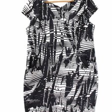 Sukienka na lato bawełniana plus size 48 duży rozmiar