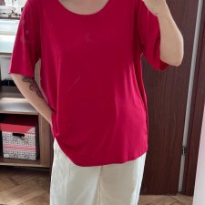 Susan Graver Różowa Bluzka Plus Size 4XL / 48 / 20