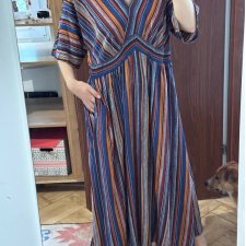 Bloomchic Sukienka Maxi w Paski Plus Size 18-20 / 48-50