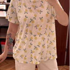 C&C California Bluzka w Cytryny Plus Size 4XL / 48 / 20