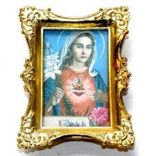MATKA BOSKA NIEPOKALANA mały  obrazek  PRL