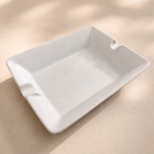 Duża popielniczka Kaiser biała porcelana Niemcy popielnica lata 90