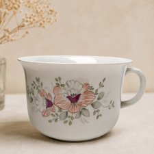 Duża filiżanka Ilmenau NRD lata 70 kubek kwiaty Vintage (2/4)
