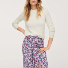 Mango letnia spódnica midi