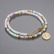 Muszla kolorowa /26.06.26/ choker - Szlachetna kolekcja