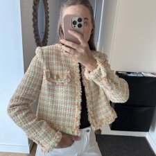 Żakiet w stylu Chanel, rozmiar M