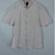 River Island kremowa koszula bawełna / XL