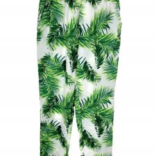MOSS COPENHAGEN spodnie damskie casual  liście 38 M