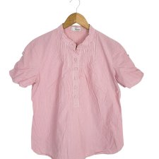 DE.CORP bawełniana bluzka prążki 42 XL