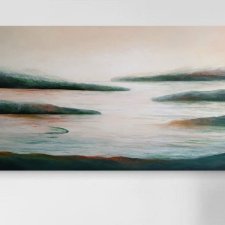 Pejzaż-obraz akrylowy 70/140 cm