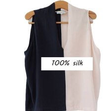 EXCLUSIVE 100% silk top Kokoon