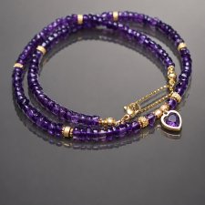 Ametysty vol. 12 choker /13.01.25/ - Szlachetna kolekcja