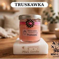 Świeca sojowa truskawka