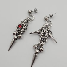 Kolczyki SPIKES industrial piercing
