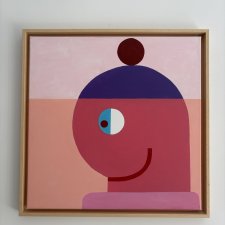 Obraz na płótnie 50x50 cm. Pom Pom nr 6