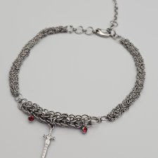 Crimson Blade choker naszyjnik