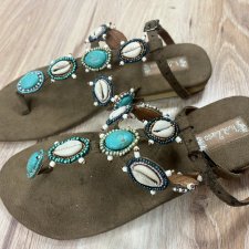 boho sandałki 36