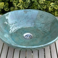 Umywalka ceramiczna rękodzieło Ø 40 cm