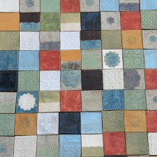 Kolorowe kafelki dekoracyjne – ręcznie zdobione płytki ceramiczne w stylu vintage / boho / marokańskim