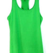 H&M sportowa koszulka bokserka  neon