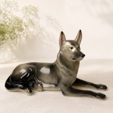 Figurka pies Drasche Kobanyai Budapeszt porcelana Vintage lata 60 Retro home
