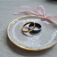 Obrączki BEAUTY AND THE BEAST srebro i mosiądz