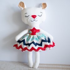 Miś maluszek - polarny - Kasia - 23 cm