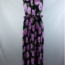Boohoo sukienka maxi plisowana w kwiaty 12 / 40