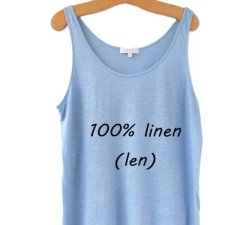 exclusive 100% linen top