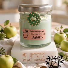 Świeca sojowa jabłko