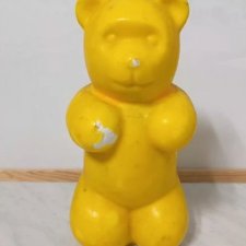 Duża świeca miś misiu Haribo vintage