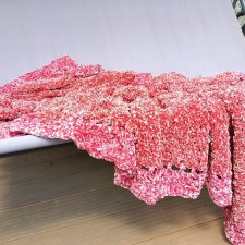Duża narzuta, koc 90 x 200 cm