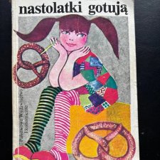 Sabina Witkowska - Nastolatki gotują książka PRL Vintage 1989 Antykwariat
