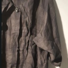 Lniana oversize katana bluza