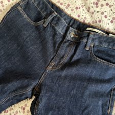 Zara woman medium Rise  slim fit jeansy nowe  szerokie nogawki