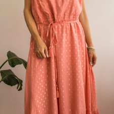 Koralowa sukienka 44/46