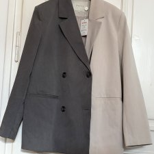 Kultowy vintage premium  KAFFE DENMARK dwurzędowa dwukolorowa Marynarka z Dunka vintage Shop