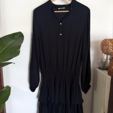Le Collet czarna 100%wiskoza !,