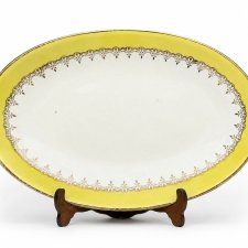 Półmisek Digoin & Sarreguemines Véritable Francja lata 1920 stara ceramika Antyk