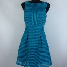 Spotlight by Warehouse turkusowa sukienka 8 / 34 - XS