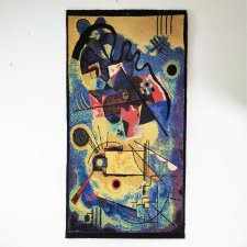 Dywan z kompozycją Wassily Kandinsky, Shahbano, Niemcy lata 80.