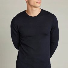 MATINIQUE cienki sweter męski + jedwab M/L