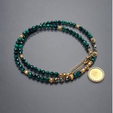 Malachity choker vol. 11 /06.05.26/ naszyjnik - Szlachetna kolekcja