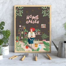 plakat. W ogrodzie (format A3)