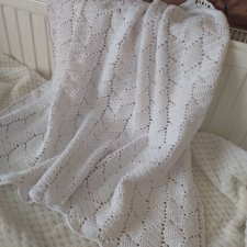 Kocyk niemowlęcy bambus z bawełną