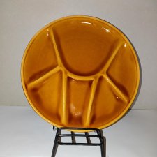 Talerz do fondue lub przekąsek_ceramika Niderviller Francja - stan idealny