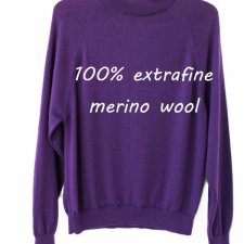 exclusive 100% merino extrafine