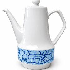 Dzbanek Chodzież dekor 1299 PRL lata 60 porcelana Vintage pajęczyna Mid Century Modern