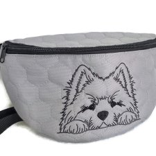 Nerka na ramię samojed pies